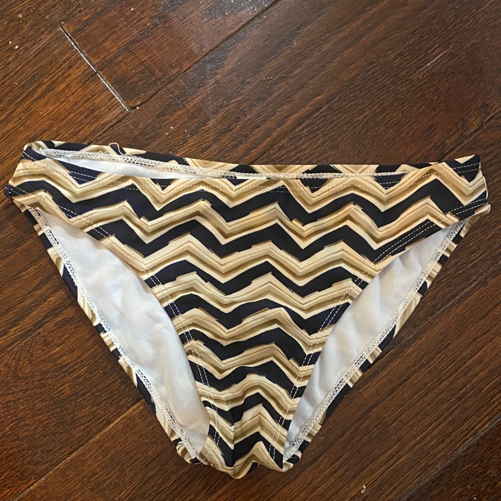 Chevron Pattern Bikini Bottom